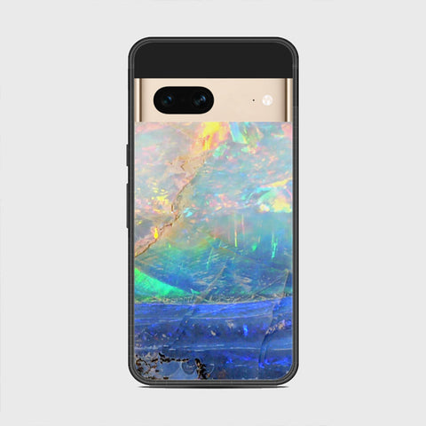 Google Pixel 7 - Colorful Marble Series - HQ Premium Shine Durable Shatterproof Case