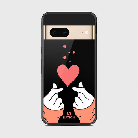 Google Pixel 7 - Onation Heart Series - HQ Premium Shine Durable Shatterproof Case