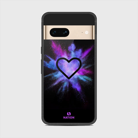 Google Pixel 7 - Onation Heart Series - HQ Premium Shine Durable Shatterproof Case