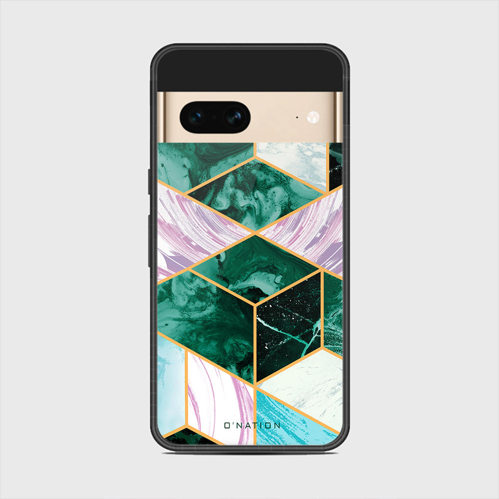 Google Pixel 7 - O'Nation Shades of Marble Series - HQ Premium Shine Durable Shatterproof Case
