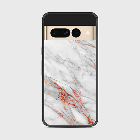 Google Pixel 7 Pro - White Marble Series - HQ Premium Shine Durable Shatterproof Case