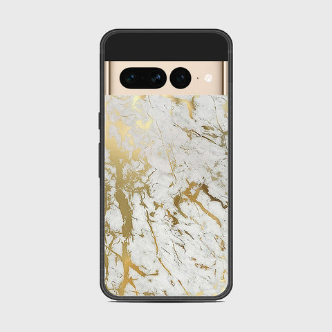 Google Pixel 7 Pro - White Marble Series - HQ Premium Shine Durable Shatterproof Case
