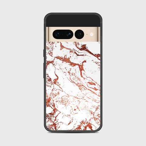 Google Pixel 7 Pro - White Marble Series 2 - HQ Premium Shine Durable Shatterproof Case