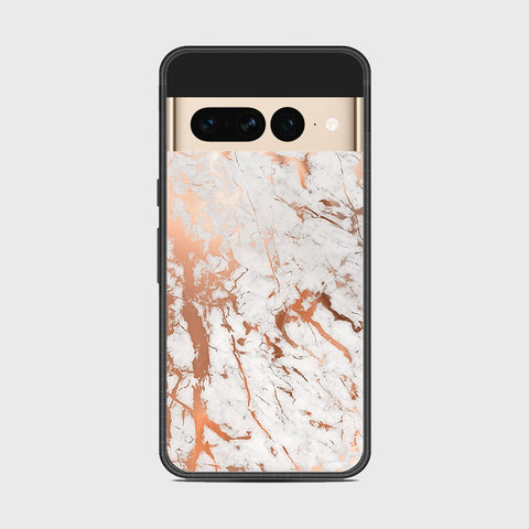 Google Pixel 7 Pro - White Marble Series 2 - HQ Premium Shine Durable Shatterproof Case