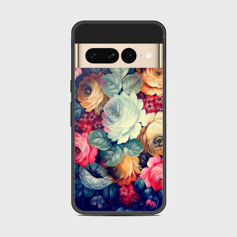 Google Pixel 7 Pro - Floral Series 2 - HQ Premium Shine Durable Shatterproof Case