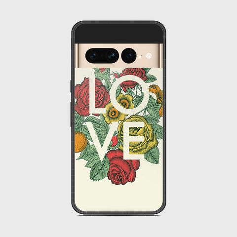 Google Pixel 7 Pro - Floral Series 2 - HQ Premium Shine Durable Shatterproof Case