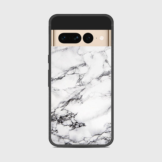 Google Pixel 7 Pro - White Marble Series - HQ Premium Shine Durable Shatterproof Case