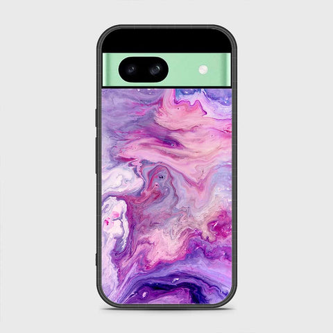 Google Pixel 8a Cover - Colorful Marble Series - HQ Premium Shine Durable Shatterproof Case