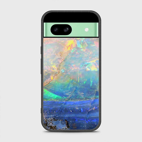Google Pixel 8a Cover - Colorful Marble Series - HQ Premium Shine Durable Shatterproof Case