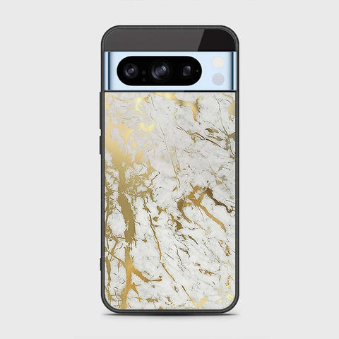 Google Pixel 8 Pro Cover- White Marble Series - HQ Premium Shine Durable Shatterproof Case