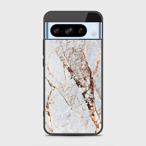 Google Pixel 8 Pro Cover- White Marble Series - HQ Premium Shine Durable Shatterproof Case
