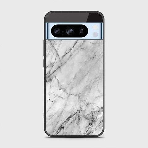 Google Pixel 8 Pro Cover- White Marble Series - HQ Premium Shine Durable Shatterproof Case