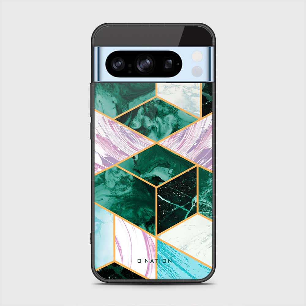 Google Pixel 8 Pro Cover- O'Nation Shades of Marble Series - HQ Premium Shine Durable Shatterproof Case