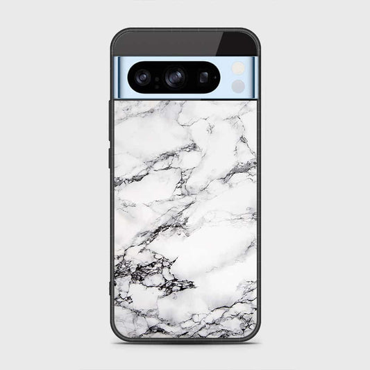 Google Pixel 8 Pro Cover- White Marble Series - HQ Premium Shine Durable Shatterproof Case