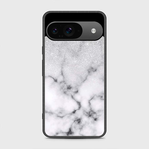 Google Pixel 9 Cover - White Marble Series - HQ Premium Shine Durable Shatterproof Case