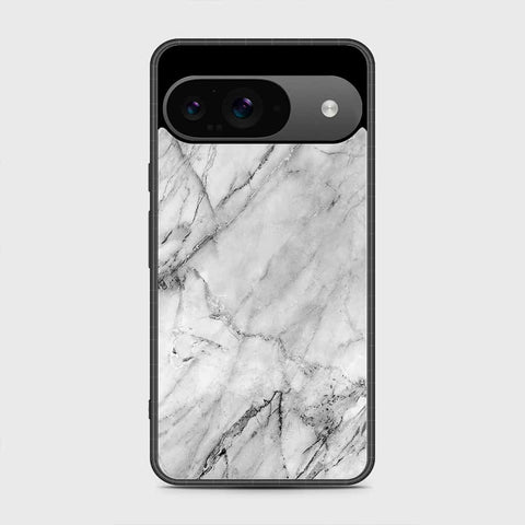 Google Pixel 9 Cover - White Marble Series - HQ Premium Shine Durable Shatterproof Case