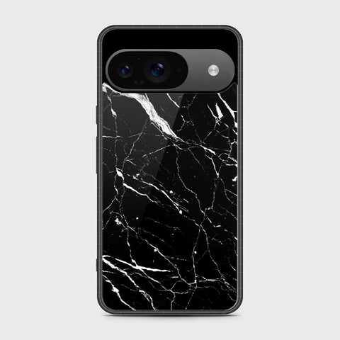 Google Pixel 9 Cover - Black Marble Series - HQ Premium Shine Durable Shatterproof Case