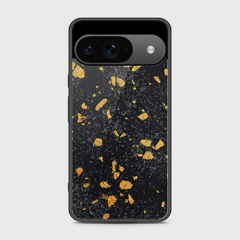 Google Pixel 9 Cover - Black Marble Series - HQ Premium Shine Durable Shatterproof Case
