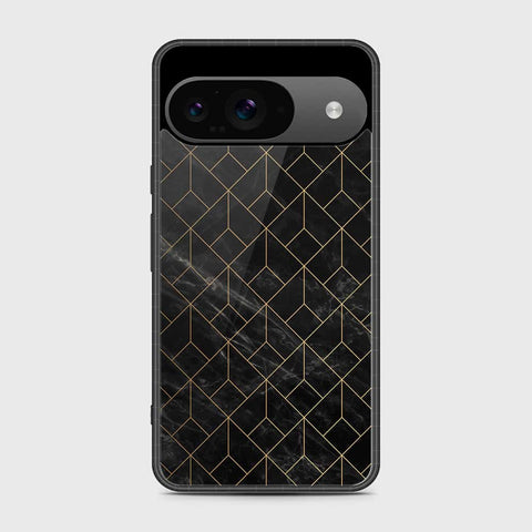 Google Pixel 9 Cover - Black Marble Series - HQ Premium Shine Durable Shatterproof Case