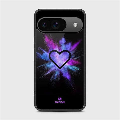 Google Pixel 9 Cover - Onation Heart Series - HQ Premium Shine Durable Shatterproof Case