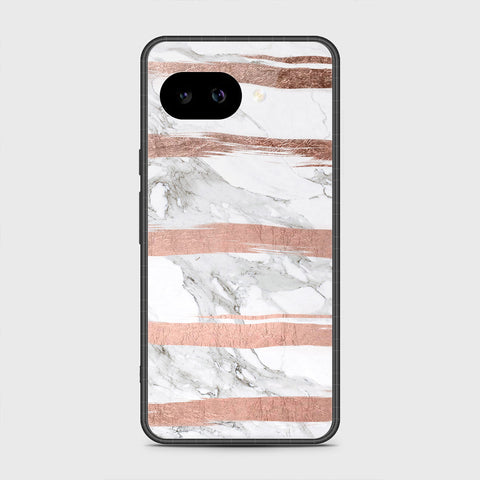 Google Pixel 9a - White Marble Series - HQ Premium Shine Durable Shatterproof Case