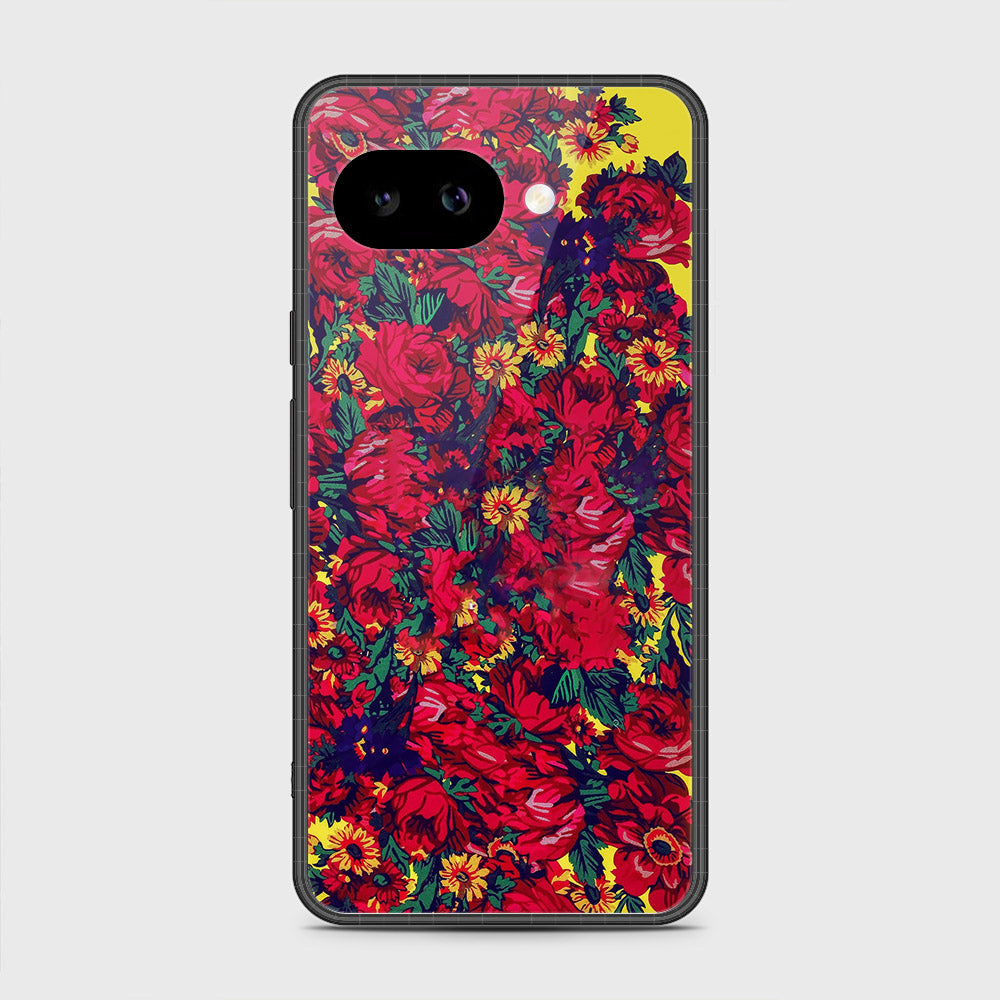 Google Pixel 9a - Floral Series - HQ Premium Shine Durable Shatterproof Case