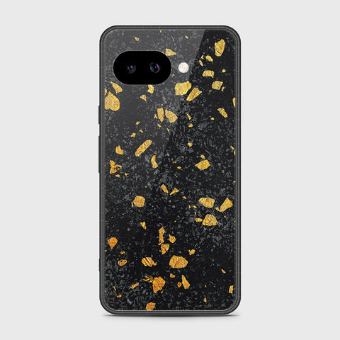 Google Pixel 9a - Black Marble Series - HQ Premium Shine Durable Shatterproof Case