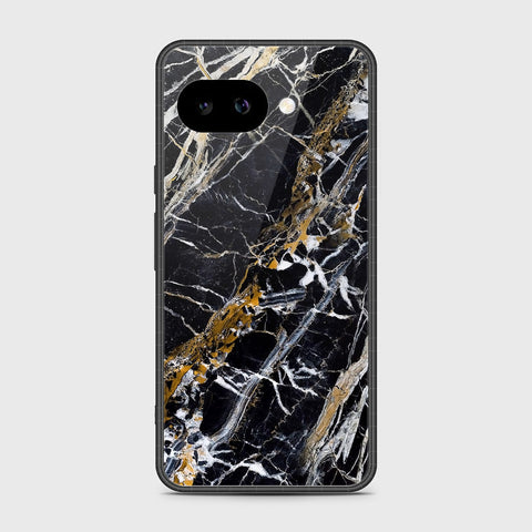 Google Pixel 9a - Black Marble Series - HQ Premium Shine Durable Shatterproof Case