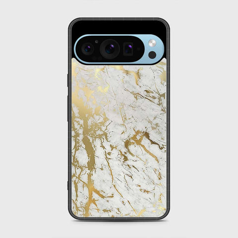 Google Pixel 9 Pro XL Cover - White Marble Series - HQ Premium Shine Durable Shatterproof Case