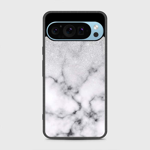Google Pixel 9 Pro Cover - White Marble Series - HQ Premium Shine Durable Shatterproof Case