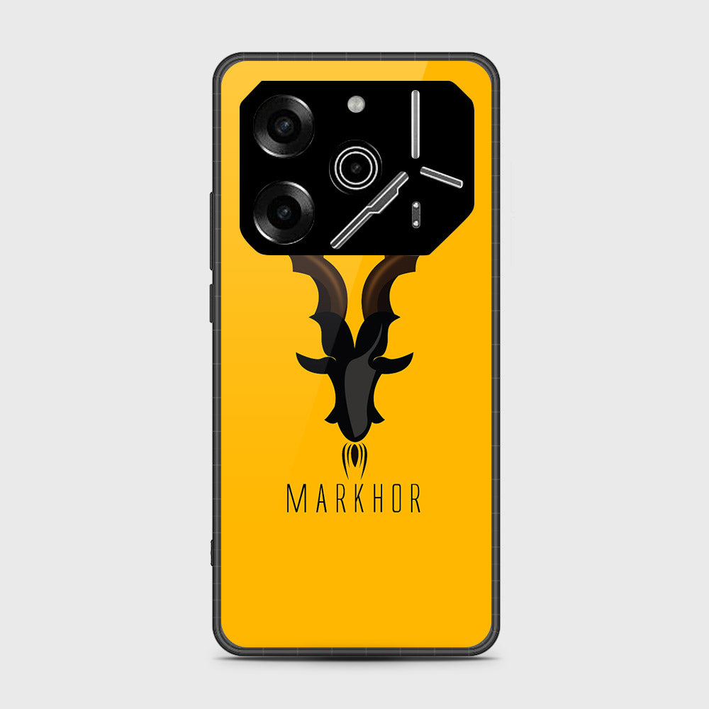 Tecno Pova 6 - Markhor Series - HQ Premium Shine Durable Shatterproof Case