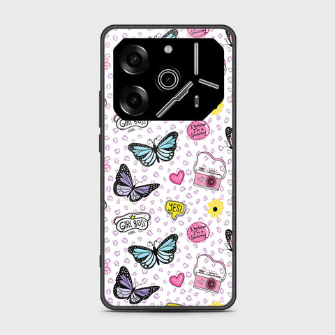 Tecno Pova 6 - Vanilla Dream Series - HQ Premium Shine Durable Shatterproof Case