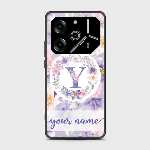 Tecno Pova 6 - Personalized Alphabet Series - HQ Premium Shine Durable Shatterproof Case
