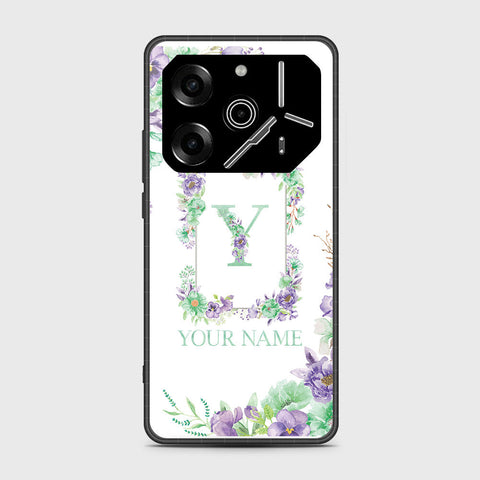 Tecno Pova 6 - Personalized Alphabet Series - HQ Premium Shine Durable Shatterproof Case