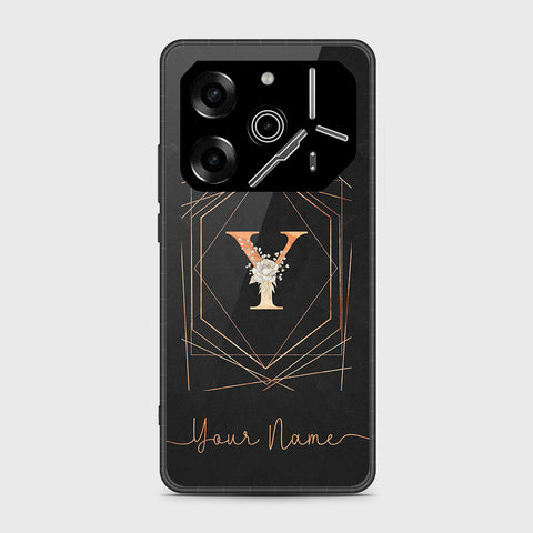 Tecno Pova 6 - Personalized Alphabet Series - HQ Premium Shine Durable Shatterproof Case