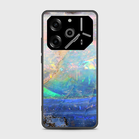 Tecno Pova 6 - Colorful Marble Series - HQ Premium Shine Durable Shatterproof Case