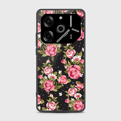 Tecno Pova 6 - Floral Series - HQ Premium Shine Durable Shatterproof Case