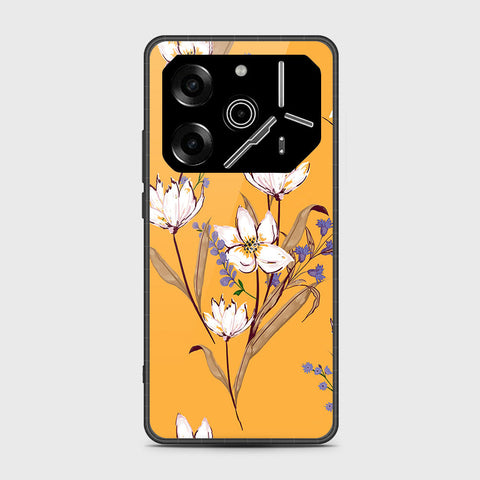 Tecno Pova 6 - Floral Series - HQ Premium Shine Durable Shatterproof Case