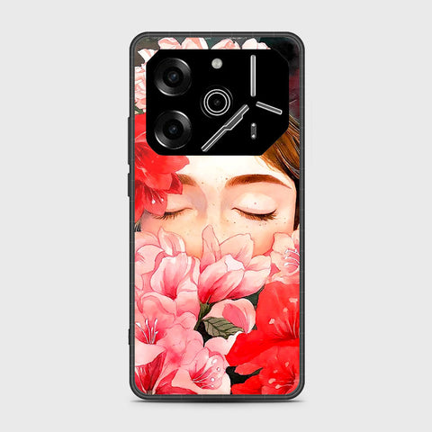 Tecno Pova 6 - Floral Series - HQ Premium Shine Durable Shatterproof Case