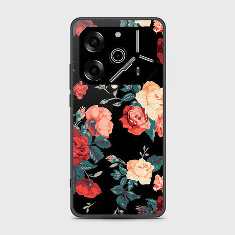 Tecno Pova 6 - Floral Series 2 - HQ Premium Shine Durable Shatterproof Case