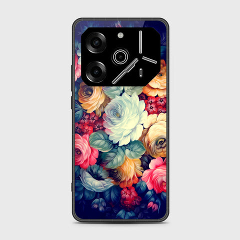 Tecno Pova 6 - Floral Series 2 - HQ Premium Shine Durable Shatterproof Case