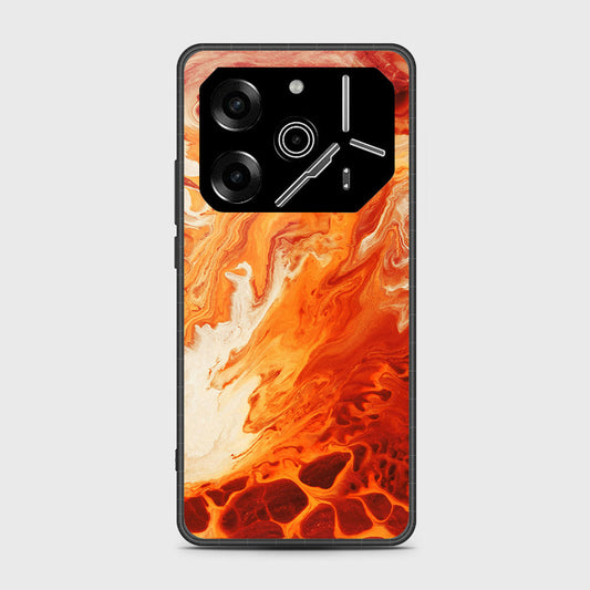 Tecno Pova 6 - Mystic Marble Series - HQ Premium Shine Durable Shatterproof Case