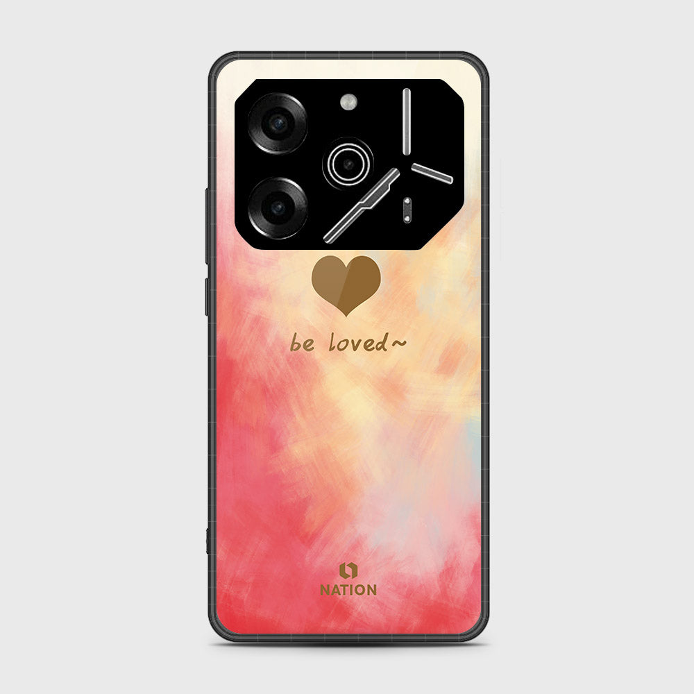 Tecno Pova 6 - Onation Heart Series - HQ Premium Shine Durable Shatterproof Case