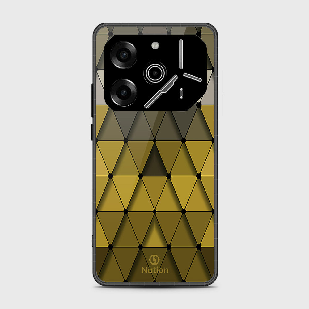 Tecno Pova 6 - Onation Pyramid Series - HQ Premium Shine Durable Shatterproof Case