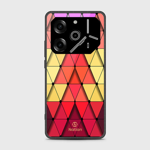 Tecno Pova 6 - Onation Pyramid Series - HQ Premium Shine Durable Shatterproof Case
