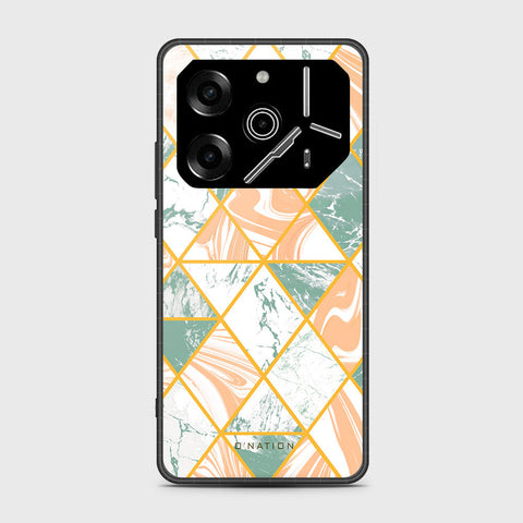 Tecno Pova 6 - O'Nation Shades of Marble Series - HQ Premium Shine Durable Shatterproof Case