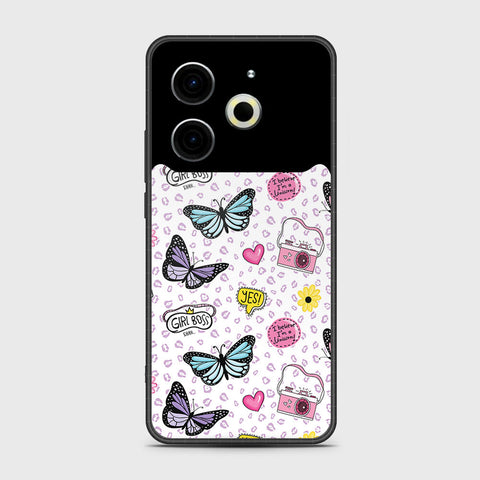 Tecno Pova 6 Neo - Vanilla Dream Series - HQ Premium Shine Durable Shatterproof Case