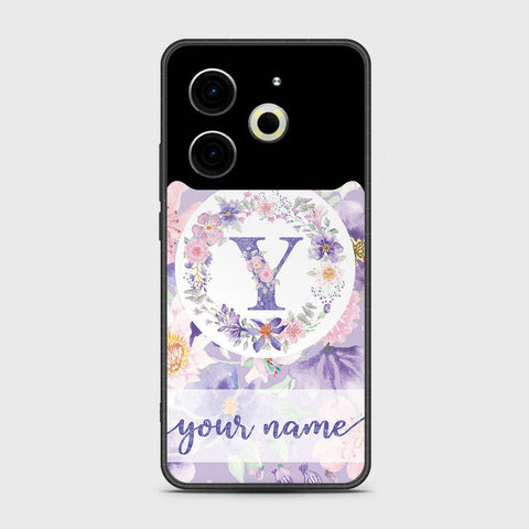 Tecno Pova 6 Neo - Personalized Alphabet Series - HQ Premium Shine Durable Shatterproof Case