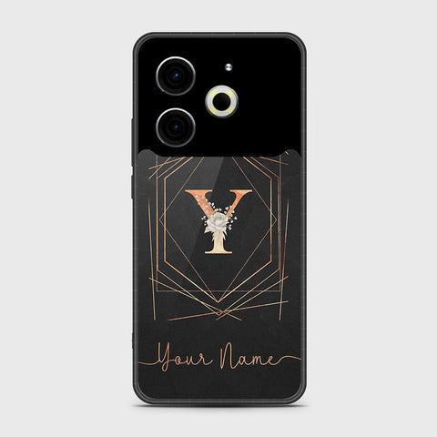 Tecno Pova 6 Neo - Personalized Alphabet Series - HQ Premium Shine Durable Shatterproof Case
