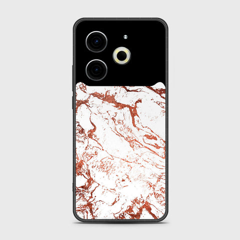Tecno Pova 6 Neo - White Marble Series 2 - HQ Premium Shine Durable Shatterproof Case